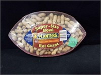 Planters plastic super-Size football bowl w/ in