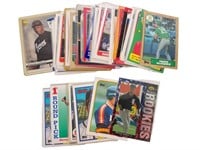 1980s 90s Rookie Baseball Stars and Commons