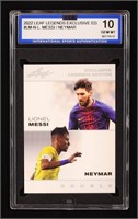 Lionel Messi / Neymar Jr 2022 Leaf Legends Exclusi