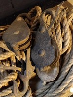 rope and pulleys