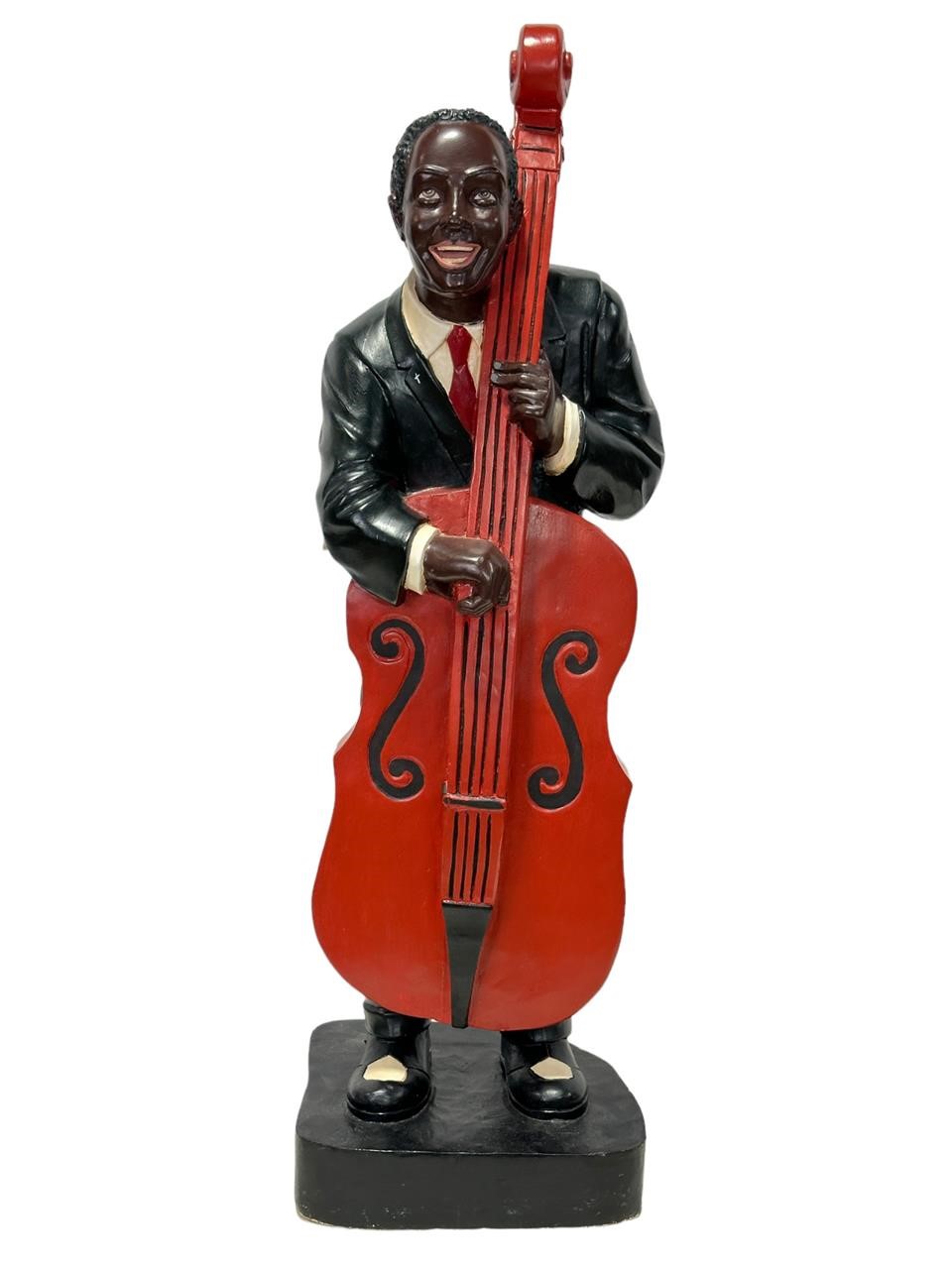 Composite Black Musician Figure