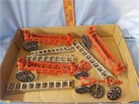 Cast iron fire wagons repro