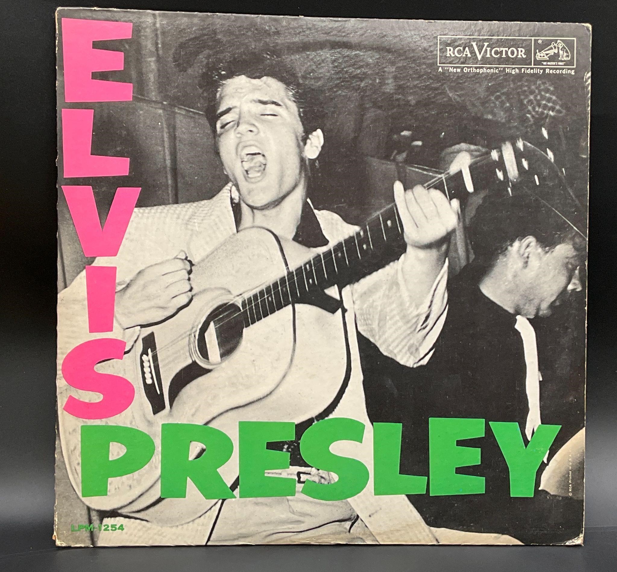 Elvis Presley Self-Titled Mono LP RCA Victor