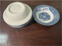 Set of 6 5 1/2" desert bowls