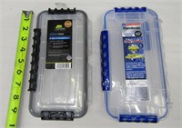 2 New Small Watertight Cases