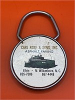 Vintage CarlRose & Sons Inc Key Chain