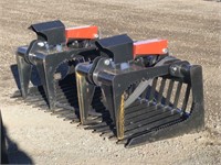 76" Skid Steer Rock Grapple