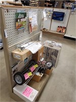 End Cap Style Rack--Items not included