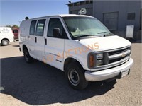 2002 Chevy 2500 Cargo Van