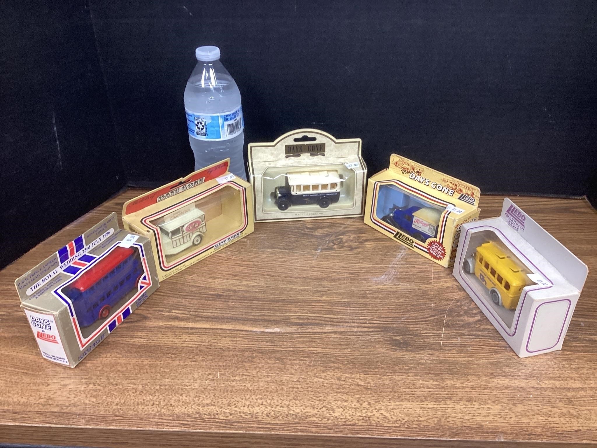 5- VINTAGE COLLECTABLE DIE CAST TRUCKS IN BOXES