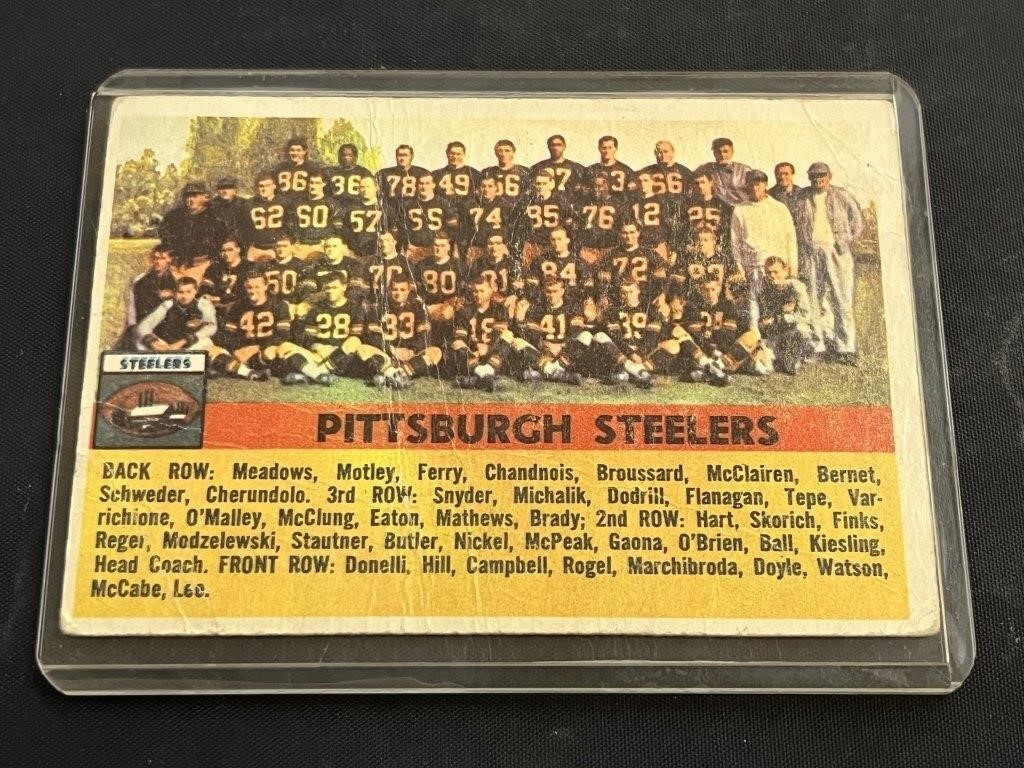 1956 Topps Pittsburgh Steelers