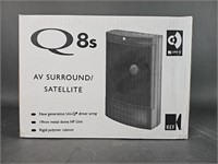 KEF Q 8s AV Surround/Satellite Speaker
