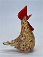 Millifiori Art Glass Chicken