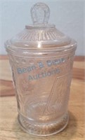 Adam's and Co 1881 candy dish with lid