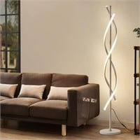LED Floor Lamps for Living Room,Spiral Modern...