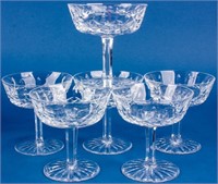 Waterford Crystal Champagne / Sherbet Glasses 6