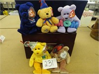 5 pc. Ty Beanie Babies