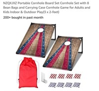 MSRP $55 Portable Cornhole Game Set w/Bags