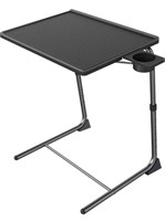 Adjustable TV Tray Table - TV Dinner Tray on Bed