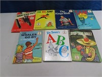 (7) early DR SEUSS hardback Childrens Books