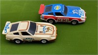 2-TYCO 280 ZX SLOT CARS FROM CALIFORNIA GT RACING