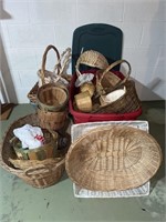 Collection of baskets