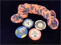 Collection of Casino Chips, mostly Motorcity, &
