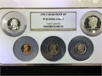 1995-S Silver Proof Set,  NGC PF69 Ultra Cameo