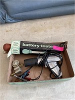 Battery tester and timing gun