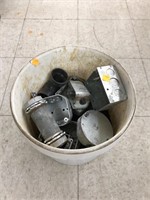Bucket of Outlet Boxes