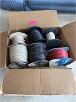 Assortment of spooled wire