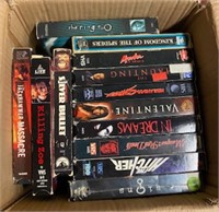 13 Horror VHS Movies