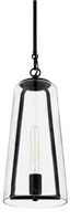 Desmond 60-watt 1-light Black Pendant