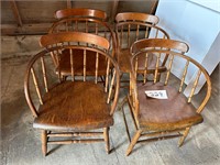 (4) Captain chairs