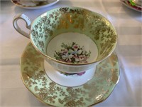 Queen Anne Fine Bone China  Tea Cup & Saucer