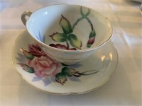 Dahl China Tea Cup & Saucer