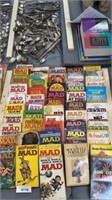 Large collection of mad books
