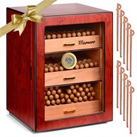 Marvero Cigar Humidors Box, Cedar Wood Cigar Humid