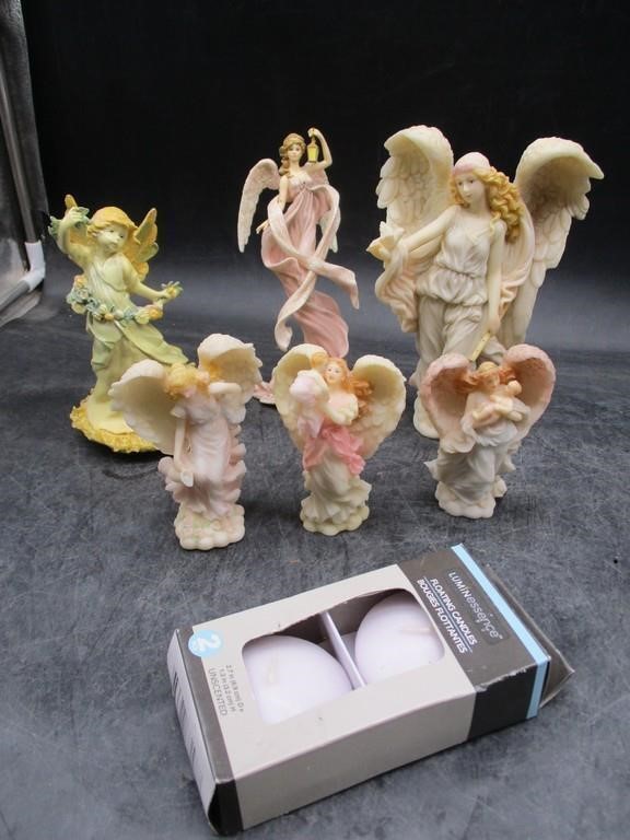 Angel Figurine Collection, Tea Lights