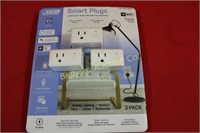 Feit Electric Smart Plugs 3 Plugs in Lot