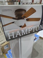 Hampton Bay 44" led indoor ceiling fan