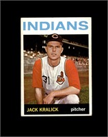 1964 Topps #338 Jack Kralick EX to EX-MT+