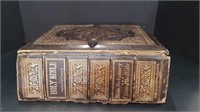 LARGE ANTIQUE BIBLE