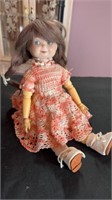 Jointed Doll Marked Olsen 84