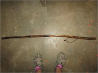 VINTAGE WOOD WALKING STICK