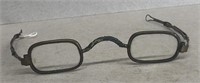 1800s eyeglasses with extra earpiece