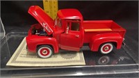 1956 Ford F-100 pickup with case
