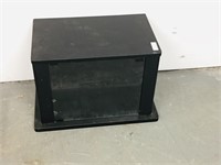 small black TV stand