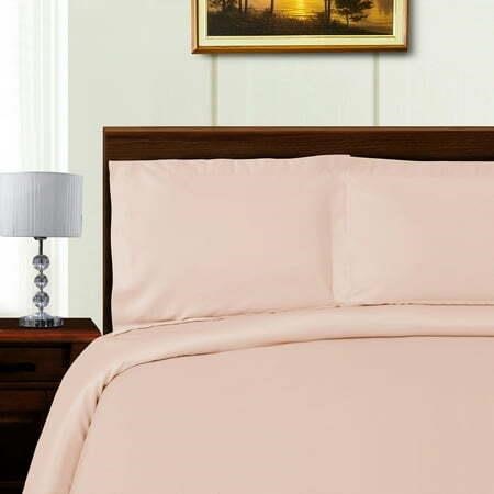 Lyocell Blend 1000TC Pink Duvet Cover  Full/ Queen