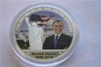 Barack Obama Colour Commemorative Coin
